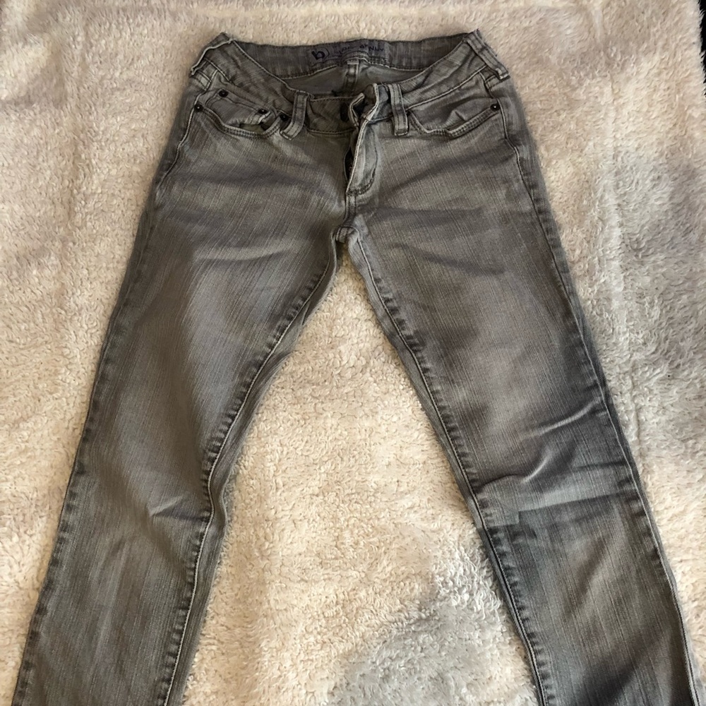 Bullhead skinny gray jeans size 1s